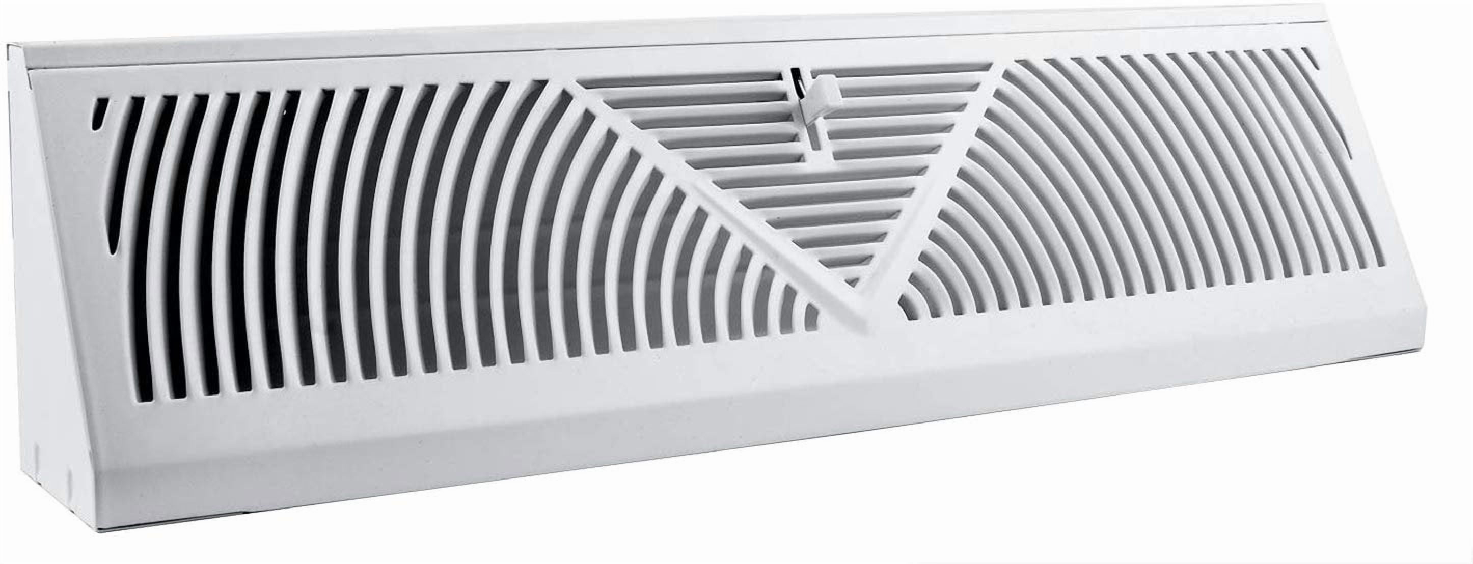 Accord Ventilation, Baseboard Register, 15-Inch, White - Walmart.com