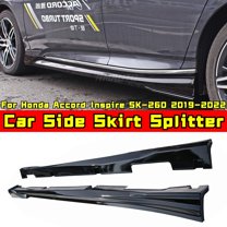 Accord Car Side Skirt Lip Glossy Black SK-260 Style Side Skirt Guard Body Kit For Honda Accord Inspire 2019-2022 Car Accessories