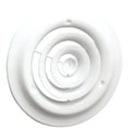 thumbnail image 1 of Accord ABCDWH08 Round Ceiling Diffuser, 8-Inch, White, 1 of 4