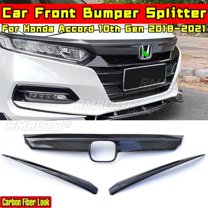 Accord Front Bumper Grill Glossy Black Sport Style Racing Car Grill Body Kit For Honda Accord 10.5th Gen 2022 Car Accessories