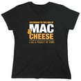 thumbnail image 1 of According To This Box Of Mac & Cheese Sarcastic Humor Novelty Funny Women's Casual Tees, 1 of 3