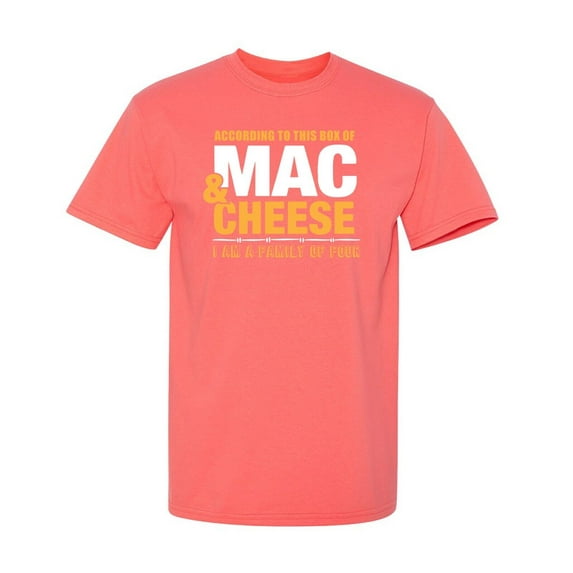 According To This Mac & Cheese Sarcastic Humor Graphic Novelty Funny T Shirt