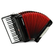 Accordion, 37 Keys 96 Bass Professional Accordion for Beginners and Advanced Players with Backpack and Strap
