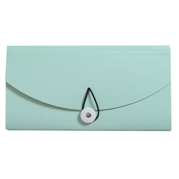 Accordion Bills Folder Portable School Office Receipt Organizer B6 Bills Holder