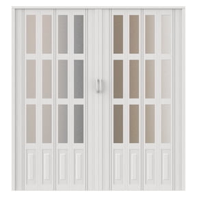 Accordion Doors Interior Folding Door,Acrylic PVC Accordion Door for Closet Bathroom Doorways