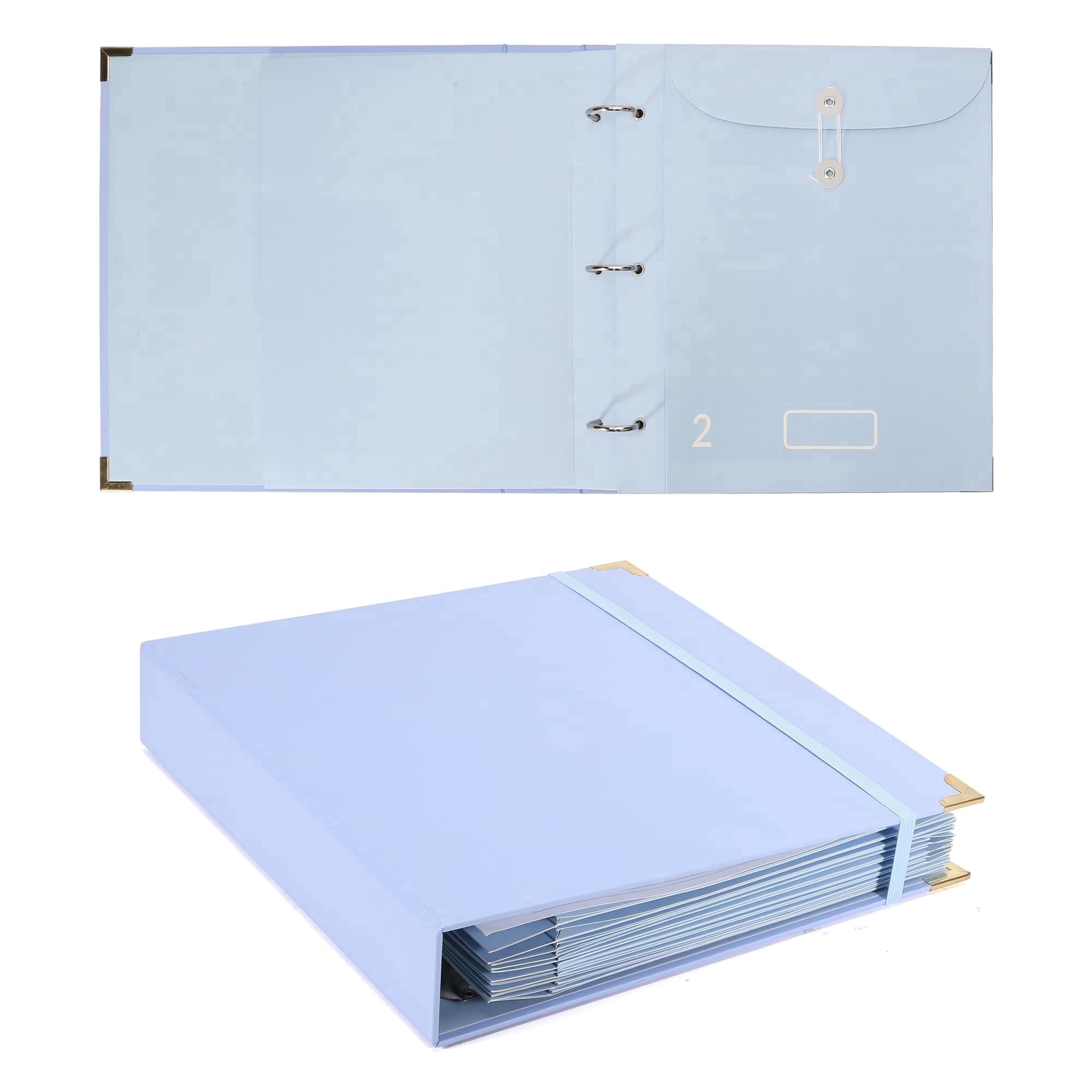 Important Document Organizer with Labels for Home, School, Office Use