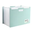 thumbnail image 1 of Accordion File Organizer, 13 Pockets Expanding File Folder, Portable Paper Bill Tax Receipt Organizer, Letter A4 Size Document Holder, 1 of 8