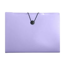 Accordion File Organizer, Expanding File Folder, 12 Pockets Large Capacity Document Storage Bag, Waterproof Plastic Multi-Layer Transparent Office File Holder with Handle and Removable Labels