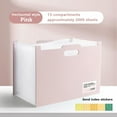 thumbnail image 1 of Accordion File Organizer with Handle 13 Pockets Expanding File Folder with Removable Tabs for A4 Letter Size Paper Portable Plastic Filing Organizer Document Bill Receipt Holder for Classroom Home, 1 of 9