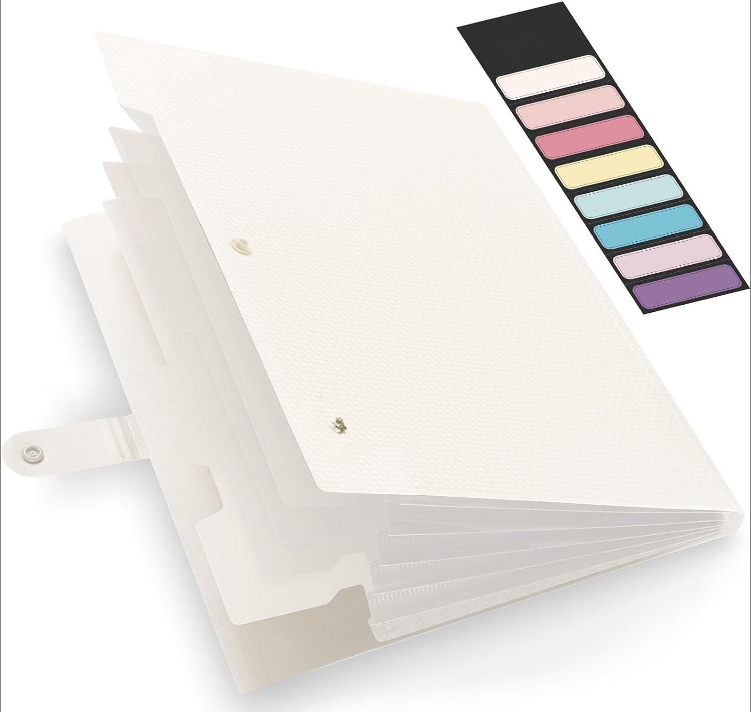 Accordion File Organizer, Letter Size Expanding File Folder with Labels ...