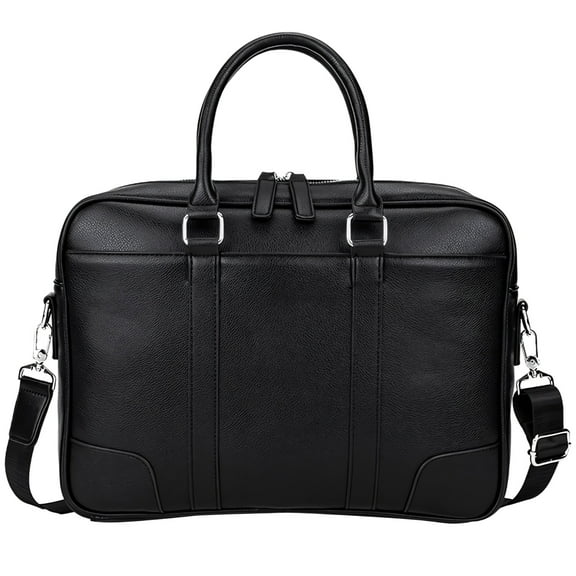 Accordion File Organizer Portable Expanding File, Legal Size Accordion File Organizer with 24 Pockets, PU Leather, Black, Includes Labels, Secure Zipper Closure, Ideal for Document Organization