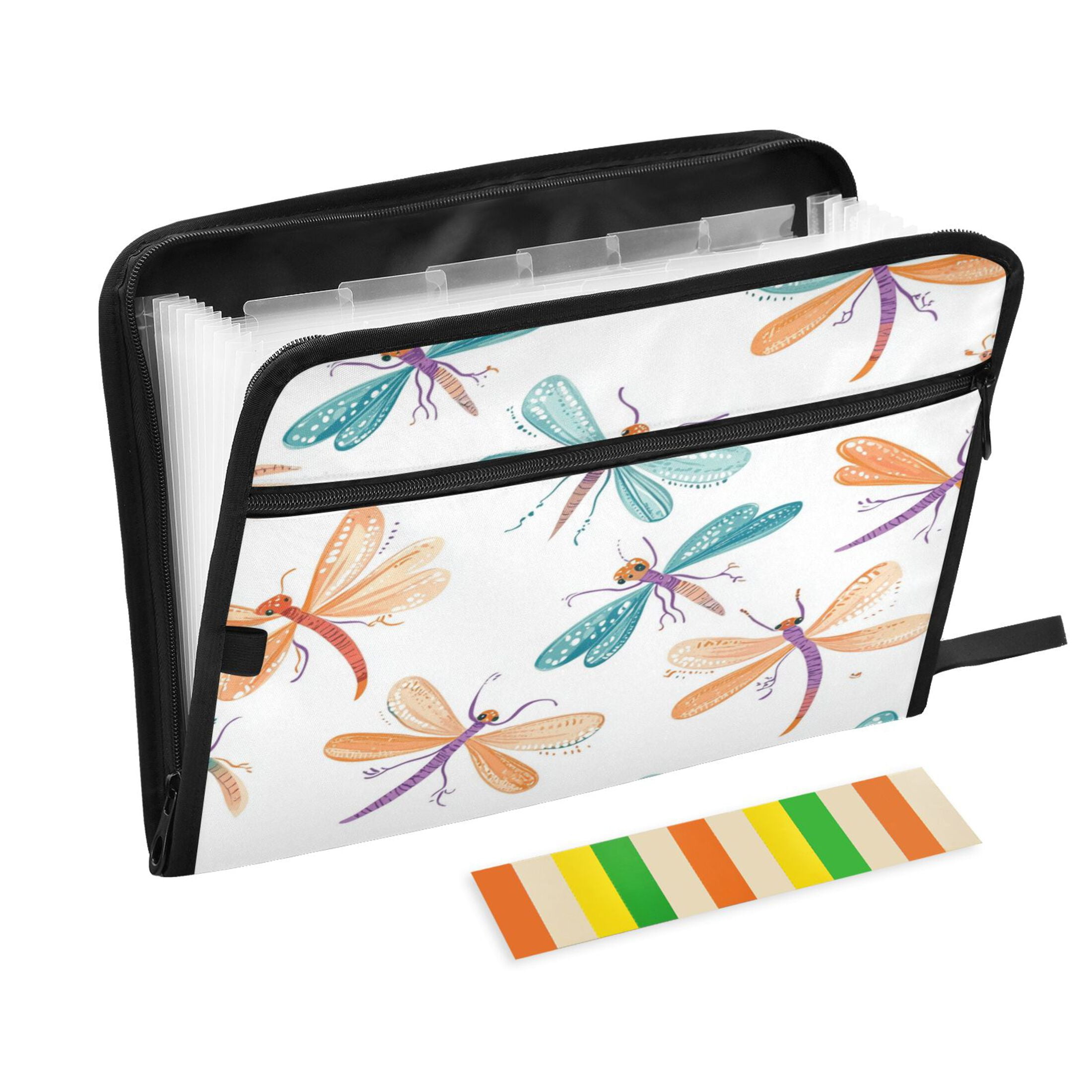 Accordion File Organizer with Zip Closure 13 Pockets Expanding File ...