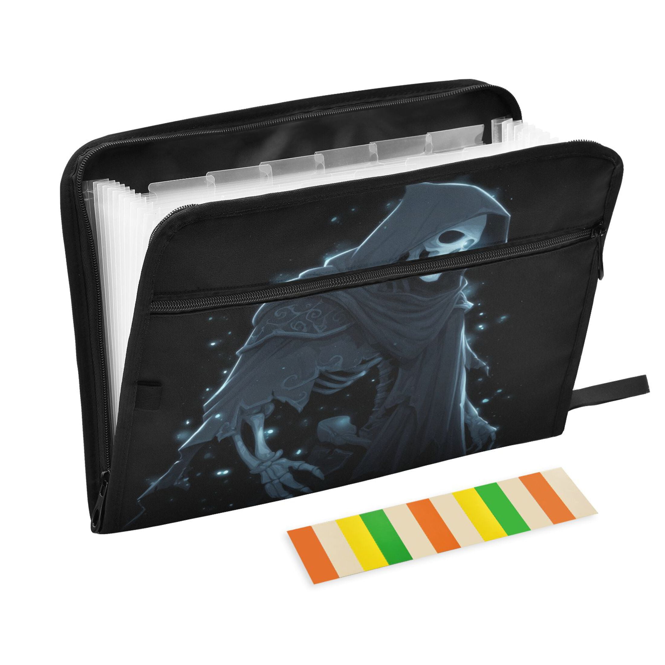 Accordion File Organizer with Zip Closure 13 Pockets Expanding File ...