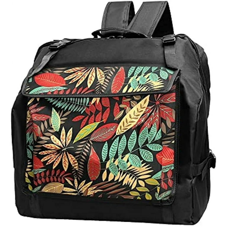 Accordion Gig Bag Soft Accordion Backpack Carrying Case with Accessory Pockets Fits 120 Bass Accordions 20.5 x 17 x 9.8 in Walmart