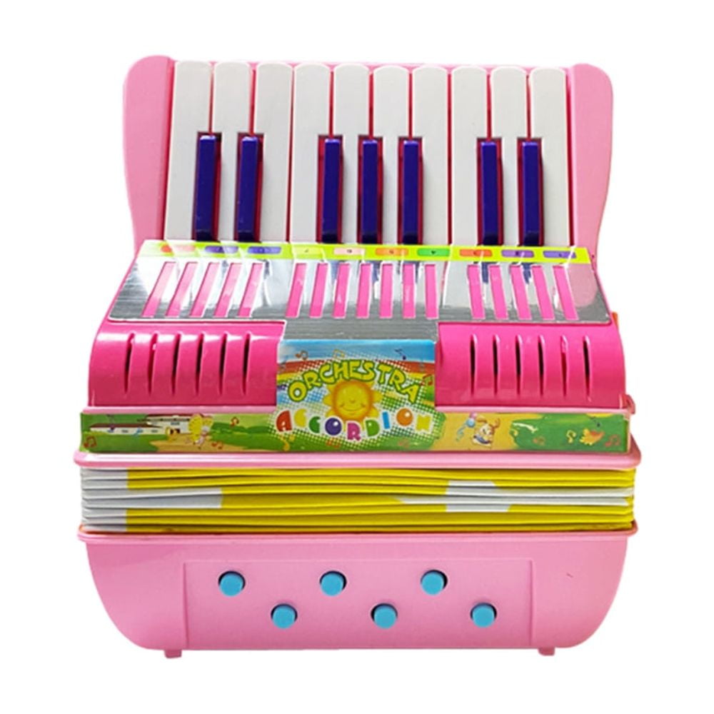 Accordion,Musical Button Hand-eye Abs Material With Buckle Musical Button With Buckle Musical 17-key Abs Material Wotao Hxber Royhh Fapao