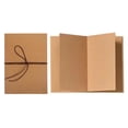 thumbnail image 1 of Accordion Scrapbook Album, Stretchable Foldable Kraft Paper, Small DIY Photo Memory Book, Handmade Journal Album, Ideal Gift for Wedding, Anniversary, Valentine's Day Graduation, 11.81"×8.34", 1 of 6