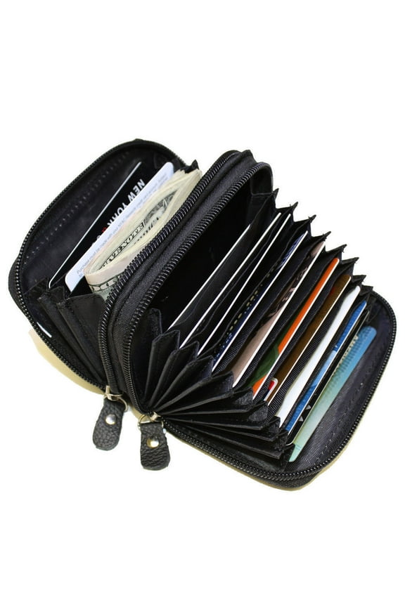 Accordion Style Wallet with Multiple Card Slots by Marshal