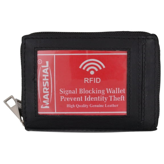 Accordion Wallet RFID Leather Card Wallet for Women Credit Card Holder