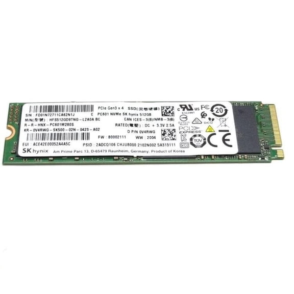 Accortec - AA618641-ACC Aa618641 Compatible 512gb M.2 Pcie Nvme 2280 Solid State Drive for