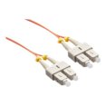 thumbnail image 1 of Accortec Orporated SCSCMD5O-7M-ACC 7 m SC-SC OM2 50-125 Multimode Duplex Fiber Optic Network Cable, Orange, 1 of 1