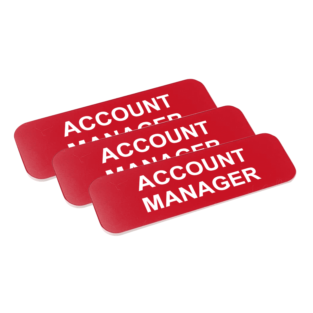 Account Manager 1 x 3