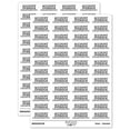 thumbnail image 1 of Account Overdue Payment Due Billing Sticker Set - White - Gloss Finish - 1.25" Mini, 1 of 7