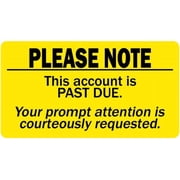 Account Past Due Labels