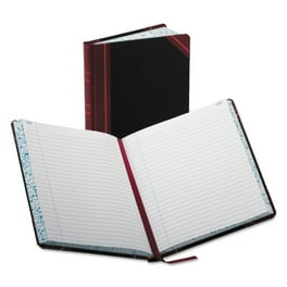 Account Record Book, Record-Style Rule, Black/Red/Gold Cover, 9.25 x 7.31 Sheets, 300 Sheets/Book Account Record Book, Record-Style Rule, Black/Red/Gold Cover, 9.25 x 7.31 Sheets, 300 Sheets/Book