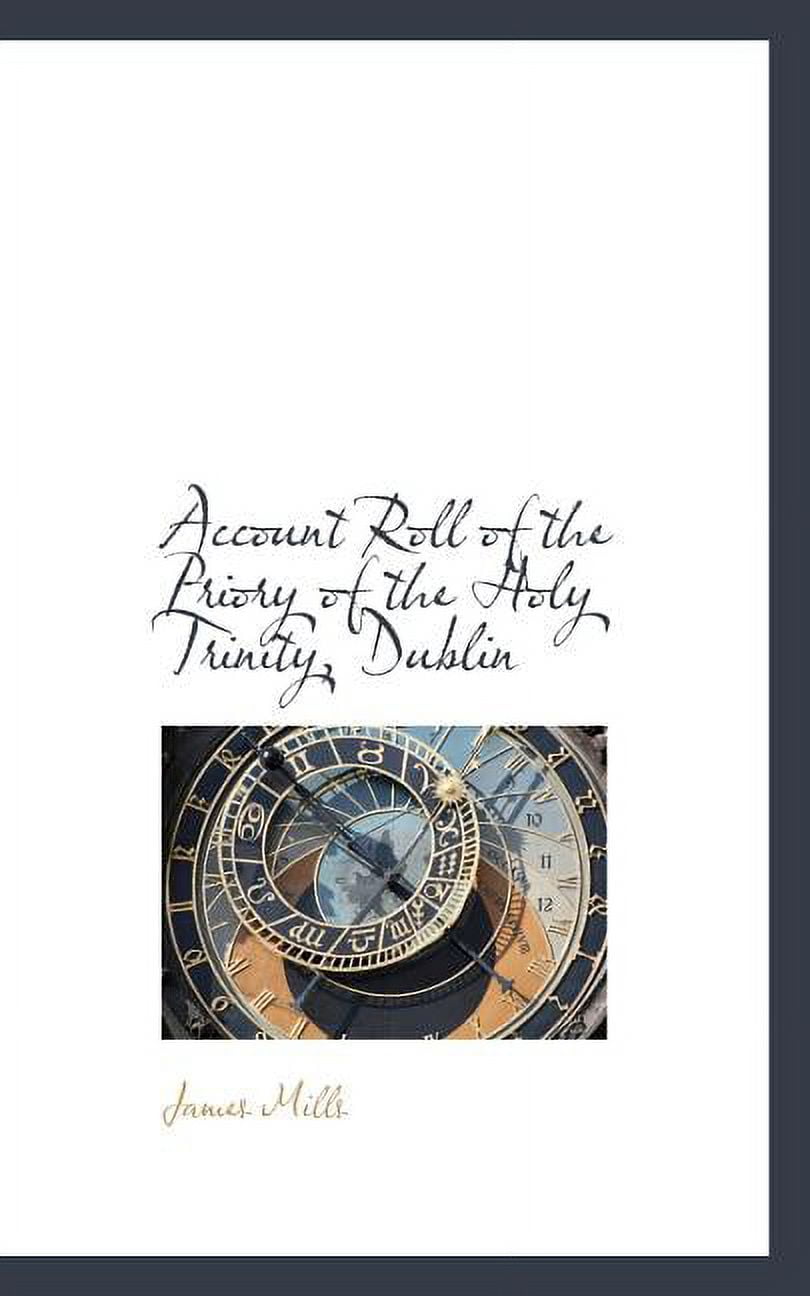 Account Roll of the Priory of the Holy Trinity, Dublin Paperback