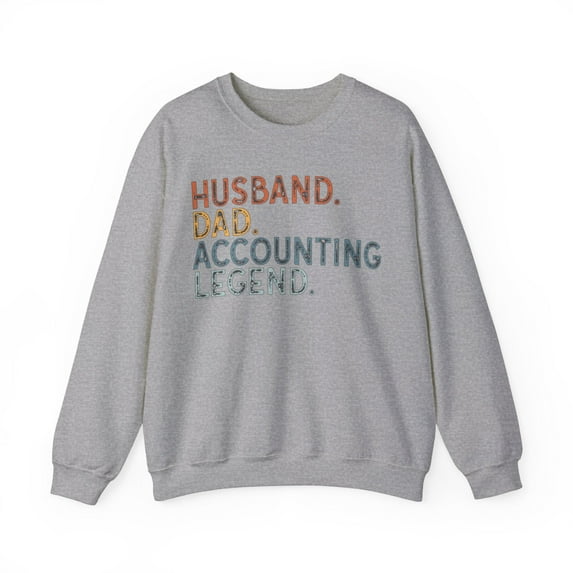Accountant CPA Sweatshirt Gifts Crew Neck Shirt Long Sleeve Unisex