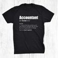 Accountant Definition Cpa Wizard In Numbers Accounting Shirt Gift Black