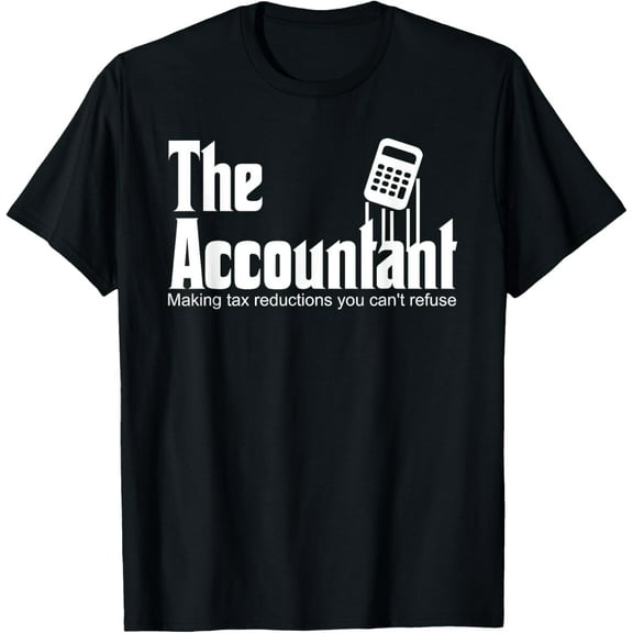Accountant Funny CPA Gift Accountant Humor Spoof T-Shirt