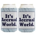 thumbnail image 1 of Accountant Gifts It's Accrual World Funny Accountant Gifts for Men CPA Gifts for Women 2-Pack Can Drink Thermocoolers, 1 of 8