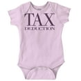 thumbnail image 1 of Accountant Tax Deduction Romper Boys or Girls Infant Baby Brisco Brands 12M, 1 of 6