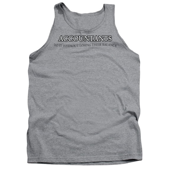 - Accountants Do It Balance - Tank Top - Medium