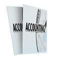 thumbnail image 1 of Accounting (2-PACK) 24" x 36" Plastic Signs | Sign Insert 4mm Corrugated Plastic Signs Storefront Window Poster, 1 of 2