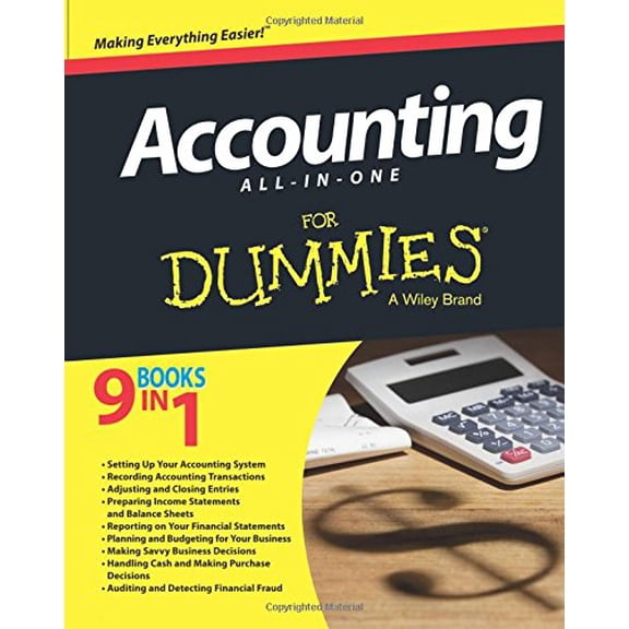 Pre-Owned For Dummies: Accounting All-In-One for Dummies (Paperback)