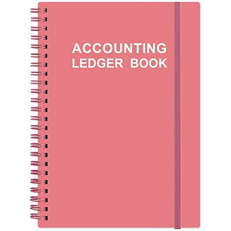 Accounting Ledger Book - A5 Accounting Log Journal for Small 