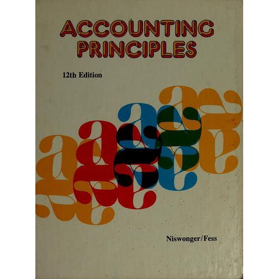 Pre-Owned Accounting Principles by C. Rollin Niswonger (Hardcover) Business & Investing English