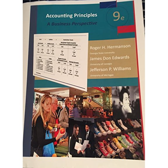 Pre-Owned Accounting Principles : A Business Perspective (Paperback) 1930789475 9781930789470