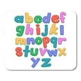 thumbnail image 1 of Accounting Red School of Colorful Small Letters ABC Alphabet Mousepad Mouse Pad Mouse Mat 9x10 inch, 1 of 3