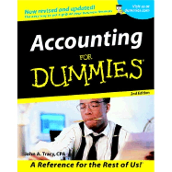 Accounting for Dummies (Paperback) by John A Tracy