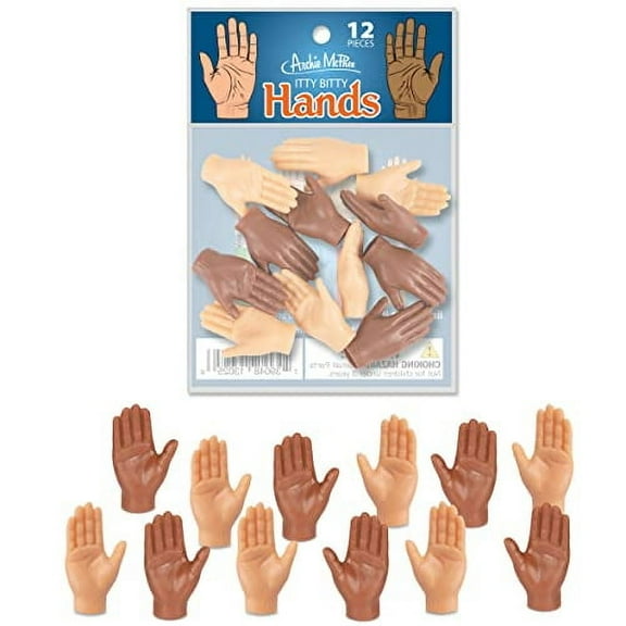 Accoutrements Archie McPhee Itty Bitty Pencil Hands 12 Pack