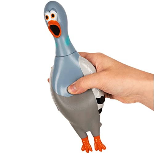 Accoutrements Archie McPhee Soft Vinyl Novelty Gag Gift Noise Maker Squawking Pigeon