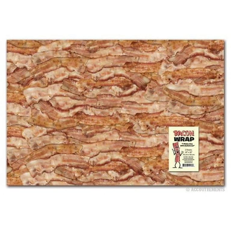  Mcphee Accoutrements Bacon Gift Wrap 2 Sheets 20 x 30 :  Health & Household