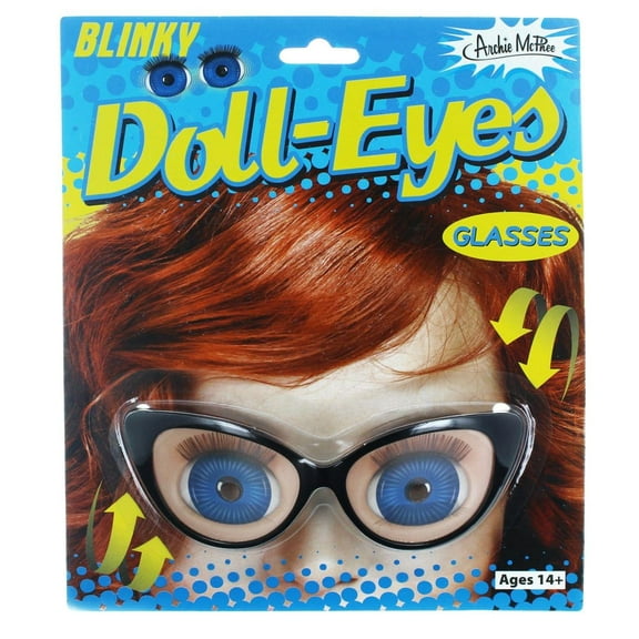 Accoutrements Blinky Doll Eye Glasses