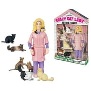 Accoutrements Crazy Cat Lady Action Figure Multicolored, 8"