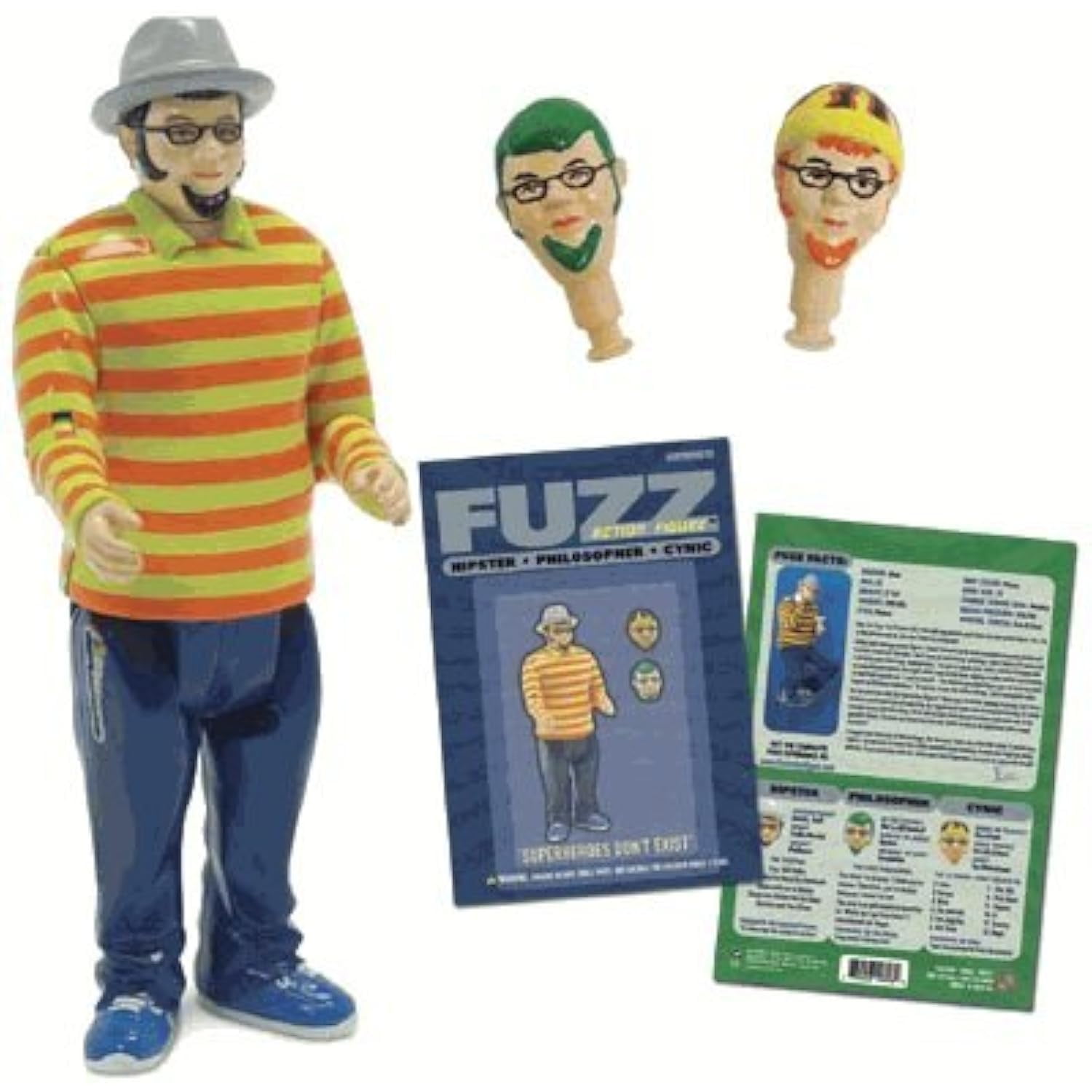 Accoutrements Fuzz The Hipster Action Figure