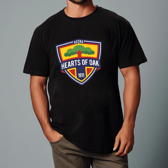 Accra Hearts of Oak SC Logo Retro Football Club Graphic Unisex T-Shirt V11727 up to size 5XL