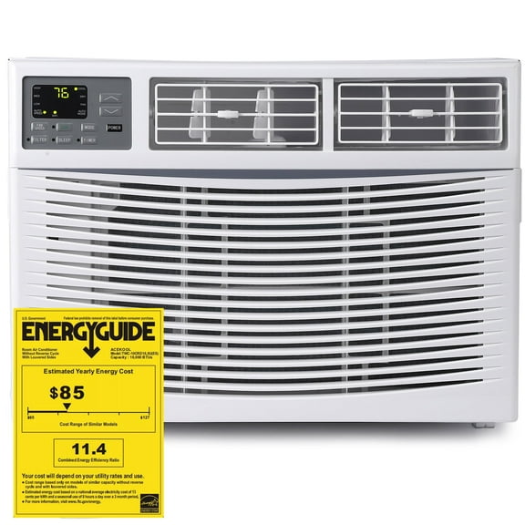 Accreate 10,000 BTU Window-Mount Air Conditioner, White